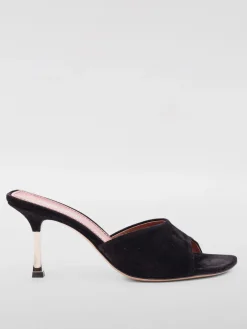 Mules Lorena Paris Texas in camoscio