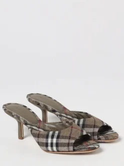 Mules Mews Burberry in lino