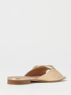 Mules Vargas Malone Souliers in pelle laminata con fiocco