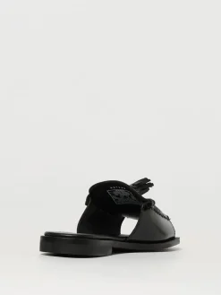 Mules Will Sebago in pelle spazzolata con nappe