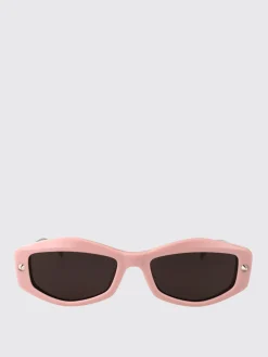 Occhiali da sole AM0482S McQueen in metallo ed acetato