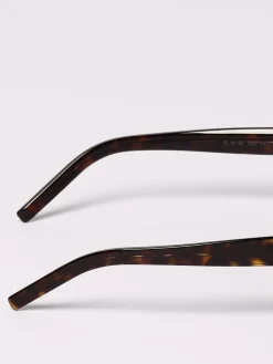 Occhiali da sole cat-eye arrotondat Saint Laurent