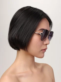 Occhiali da sole Chopard Eyewear in metallo