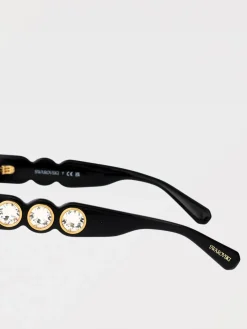 Occhiali da sole con applicazioni Swarovski