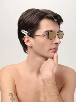 Occhiali da sole in metallo Anagram Loewe