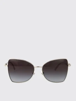 Occhiali da sole 0JC4010B Jimmy Choo in metallo con strass incastonati