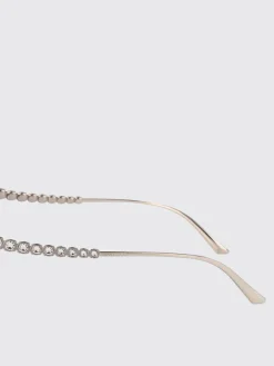 Occhiali da sole 0JC4010B Jimmy Choo in metallo con strass incastonati