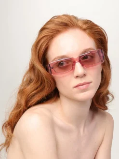 Occhiali da sole Linda Farrow x The Attico in acetato