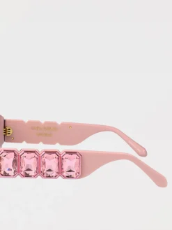 Occhiali da sole Lola Linda Farrow in acetato con strass