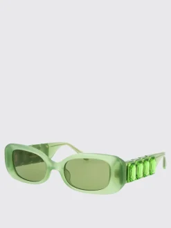 Occhiali da sole Lola Linda Farrow in acetato con strass