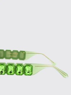 Occhiali da sole Lola Linda Farrow in acetato con strass