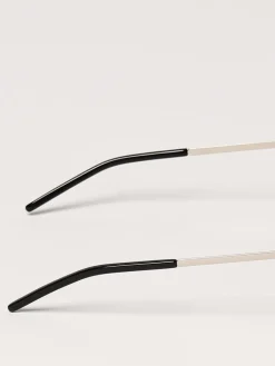 Occhiali da sole Loulou Saint Laurent in metallo