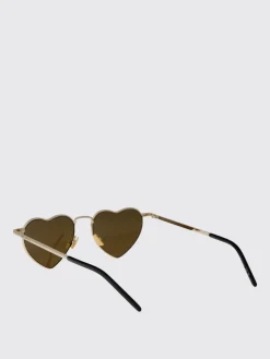 Occhiali da sole Loulou Saint Laurent in metallo