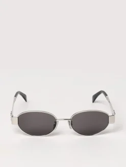 Occhiali da sole Metal Triomphe Oval Celine in metallo