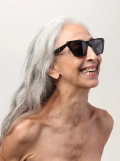 Occhiali da sole squadrati Saint Laurent