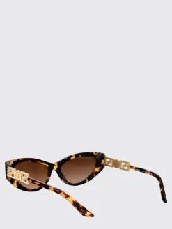 Occhiali da sole Versace in acetato con strass incastonati