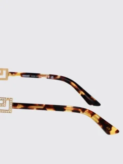 Occhiali da sole Versace in acetato con strass incastonati