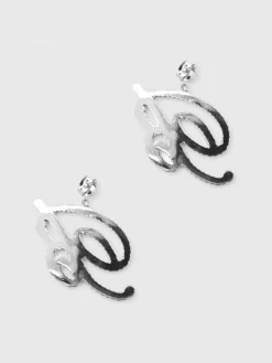 Orecchini Blumarine in ottone con strass incastonati