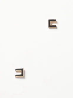 Orecchini Elisabetta Franchi in ottone smaltato