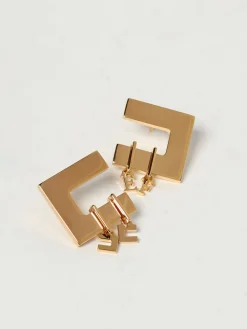 Orecchini Elisabetta Franchi in ottone