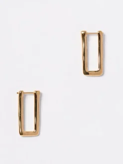 Orecchini Jil Sander in ottone