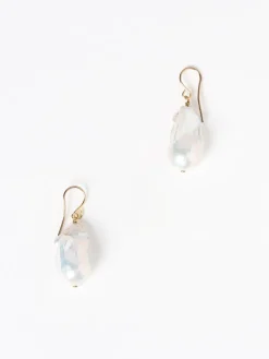 Orecchini Jil Sander in ottone con perle