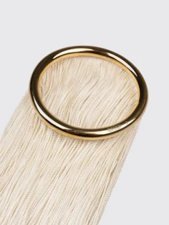 Orecchini Jil Sander in viscosa ed ottone