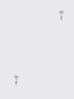 Orecchini Magda Butrym in ottone con strass incastonati