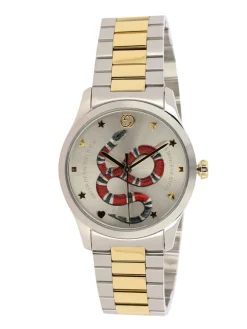 Orologio con cinturino in metallo by Gucci e cassa Sportiva