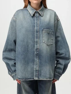 Overshirt Balenciaga in denim