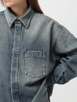 Overshirt Balenciaga in denim