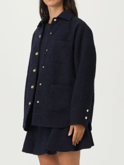 Overshirt Pinko in tweed