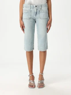 Pantaloncino Diesel in denim di cotone