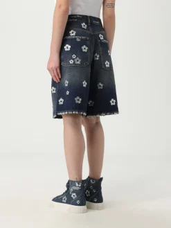 Pantaloncino Marc Jacobs in denim con ricamo