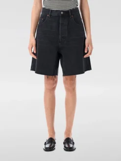 Pantaloncino Saint Laurent in denim di cotone