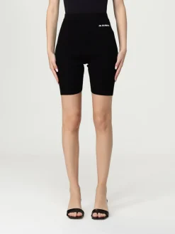 Pantaloncino sportivo in cotone con logo Jil Sander