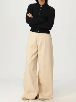 Pantalone a zampa Sportmax in denim