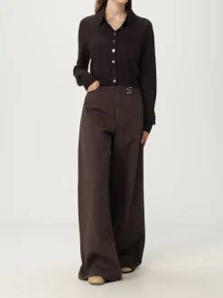 Pantalone a zampa Sportmax in denim