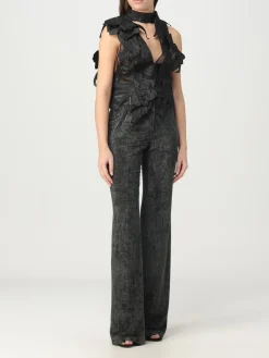 Pantalone Alberta Ferretti in velluto a coste