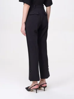 Pantalone classico Elisabetta Franchi in crêpe