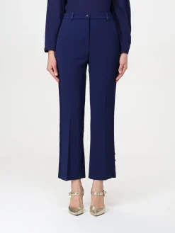 Pantalone classico Elisabetta Franchi in crêpe