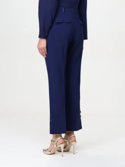 Pantalone classico Elisabetta Franchi in crêpe