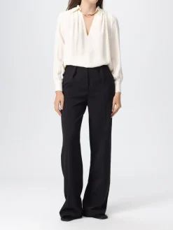 Pantalone classico Elisabetta Franchi in crêpe