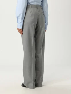 Pantalone classico Moschino Couture in lana vergine