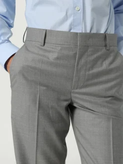 Pantalone classico Moschino Couture in lana vergine