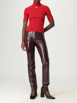 Pantalone Courrèges in vernice