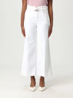 Pantalone cropped Liu Jo in denim