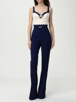 Pantalone Elisabetta Franchi in crêpe