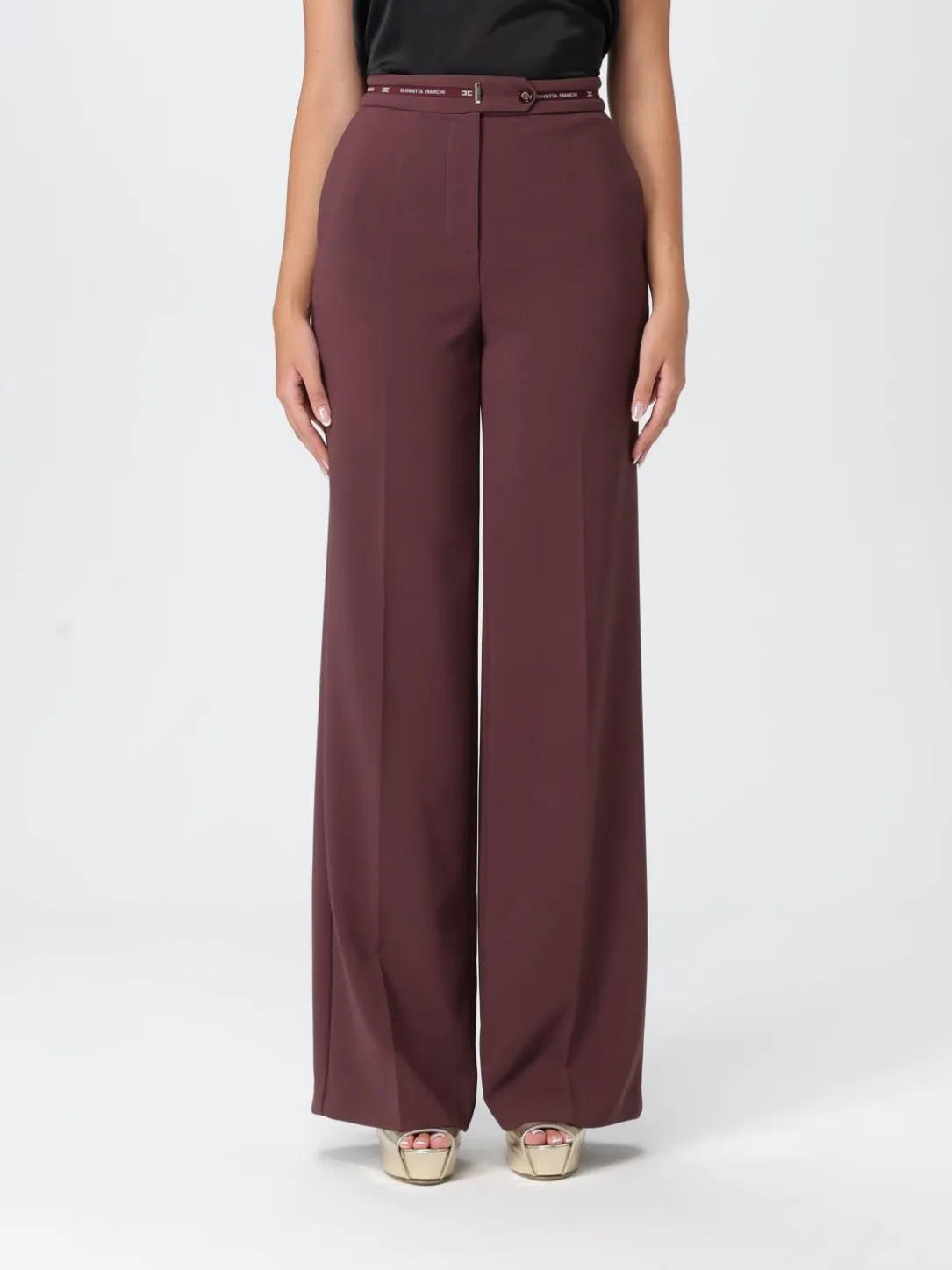Pantalone Elisabetta Franchi in crêpe