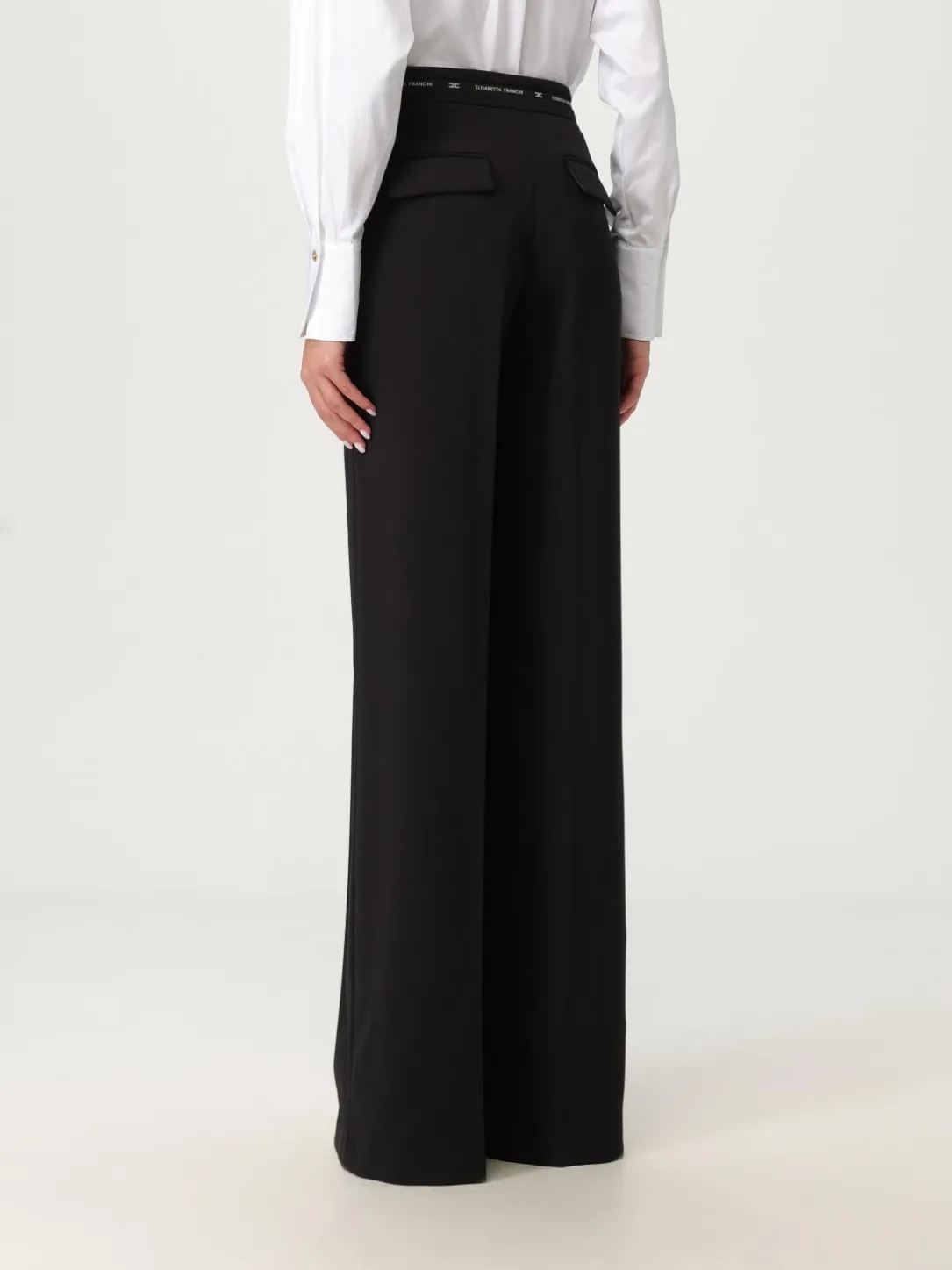 Pantalone Elisabetta Franchi in crêpe